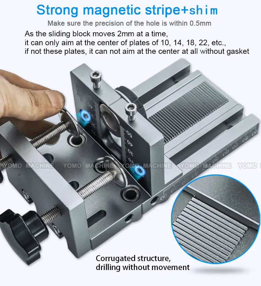 YOMO 3-in-1 Dübelvorrichtung für Möbel - Holzbohrer Locator-Yabubest - Home & More