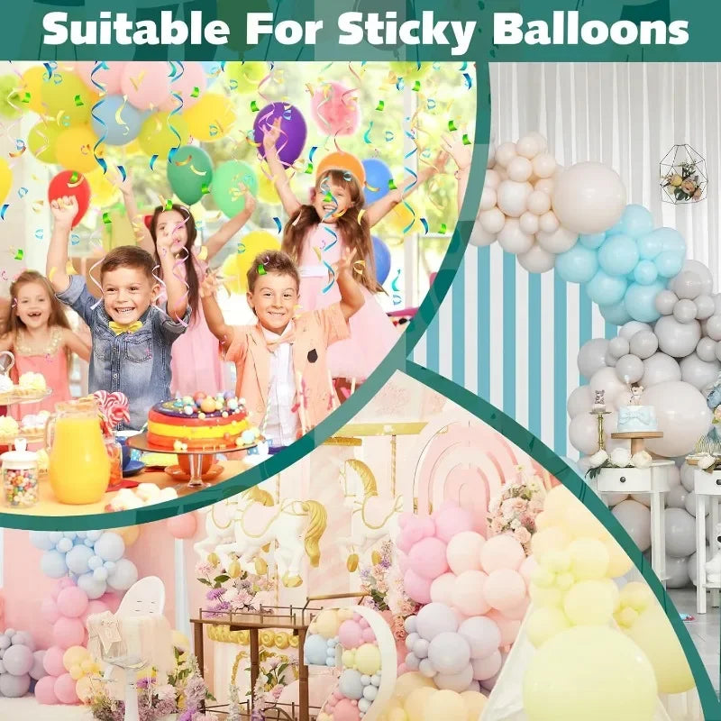 Abnehmbare Doppelseitige Klebepunkte für Ballon Deko - DIY – Klar - Vielseitig