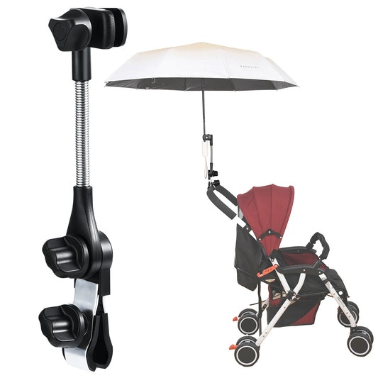 Verstellbarer Regenschirmhalter für Kinderwagen UV-Sonnenschutz Regenfest