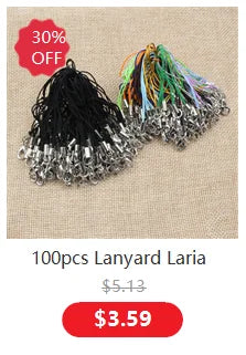 100 teiliges Set Edelstahl Auge Pins in verschiedenen Größen für Schmuckherstellung-Yabubest - Home & More