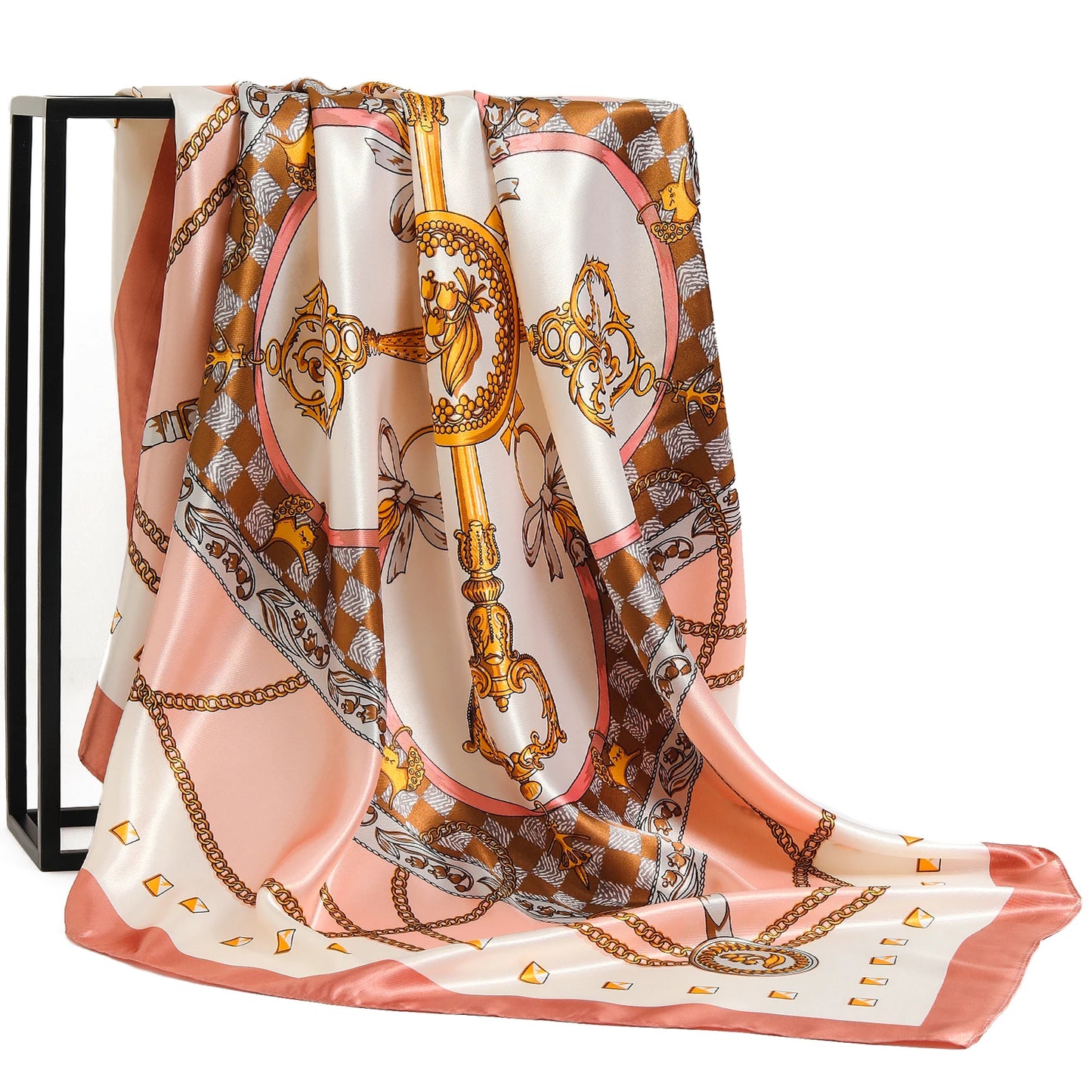 Vielseitiger Damen Schal als Kopftuch, Stirnband oder Halstuch