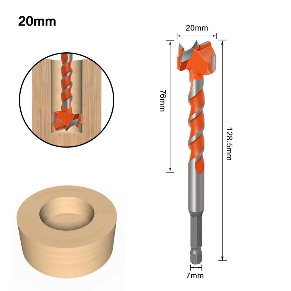 Forstner Bohrer in verschiedenen Größen für präzise Holzarbeiten