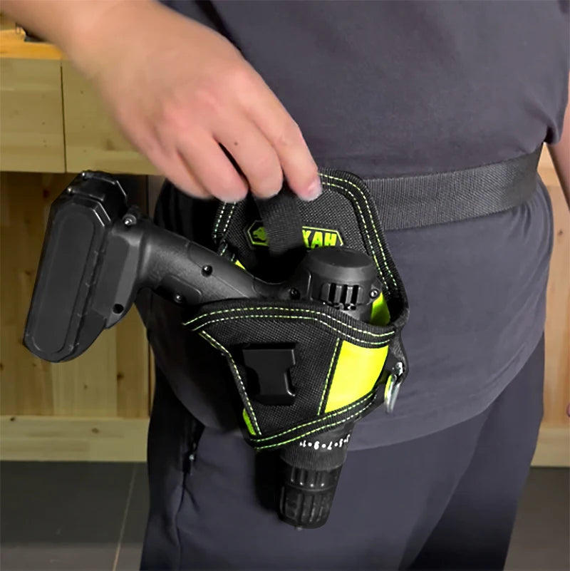 Tragbare Taille Werkzeugtasche aus Oxford Stoff für Handbohrer