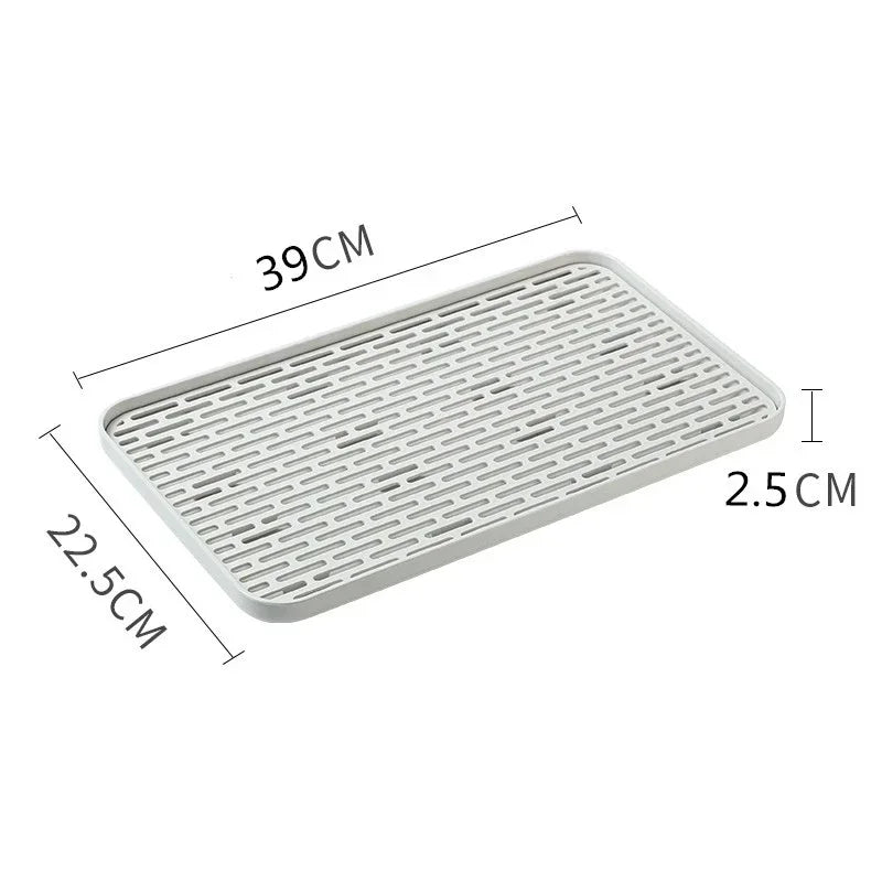 Rechteckiges Serviertablett für Küche Bad Tee Kaffee Obst