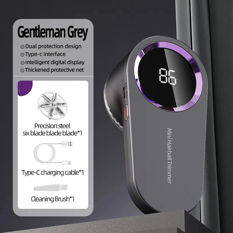 Tragbarer elektrischer Flusenentferner mit USB Akku und Hochgeschwindigkeitsmotor