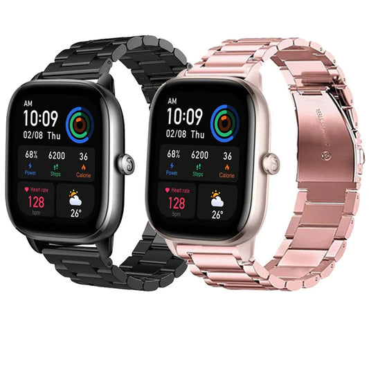 Edelstahl Uhrenarmband 20mm 22mm für Smartwatches & Classic Uhren Unisex