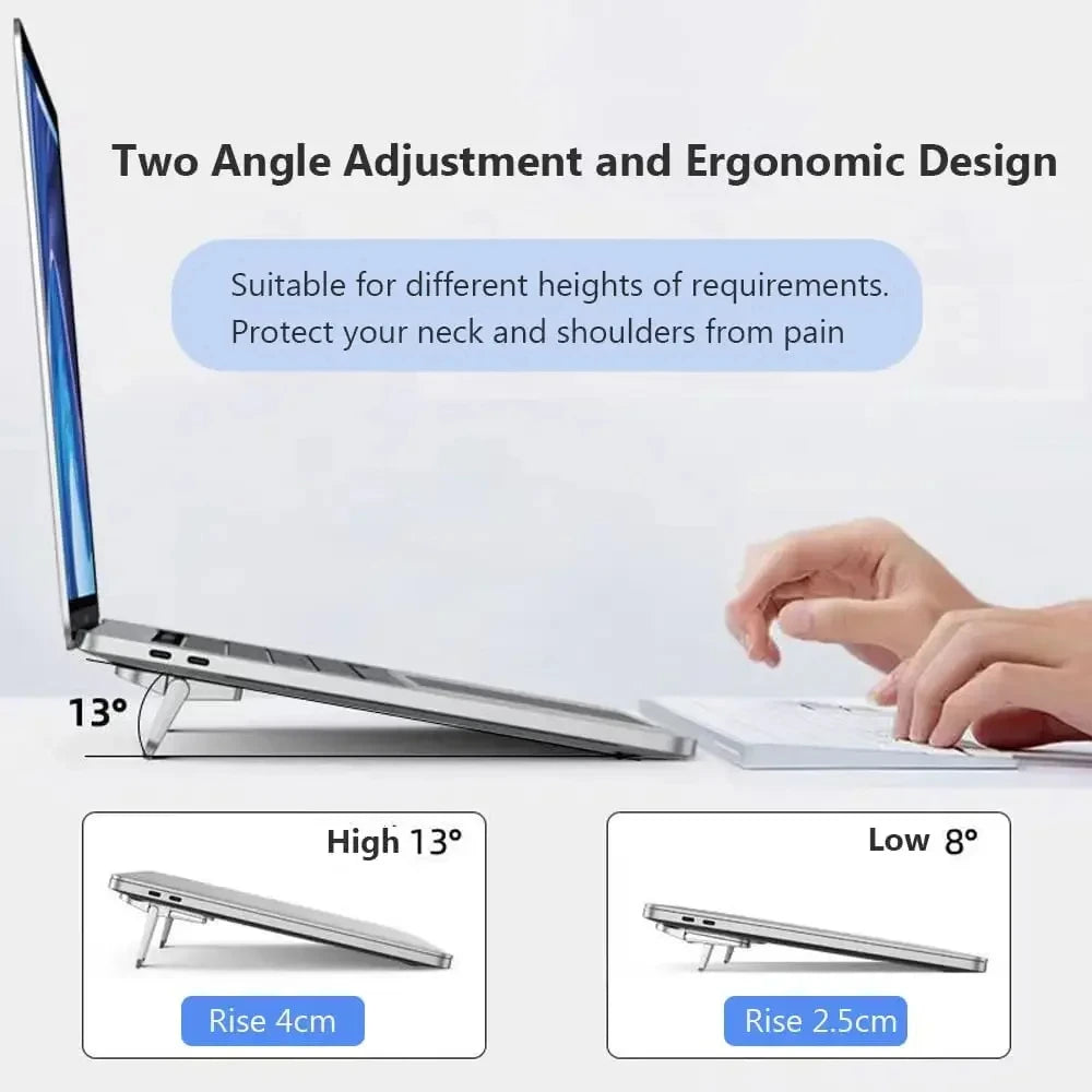 2 Stück Verstellbare Riser Kühlhalterung Für Laptop Und Tablet-Yabubest - Home & More