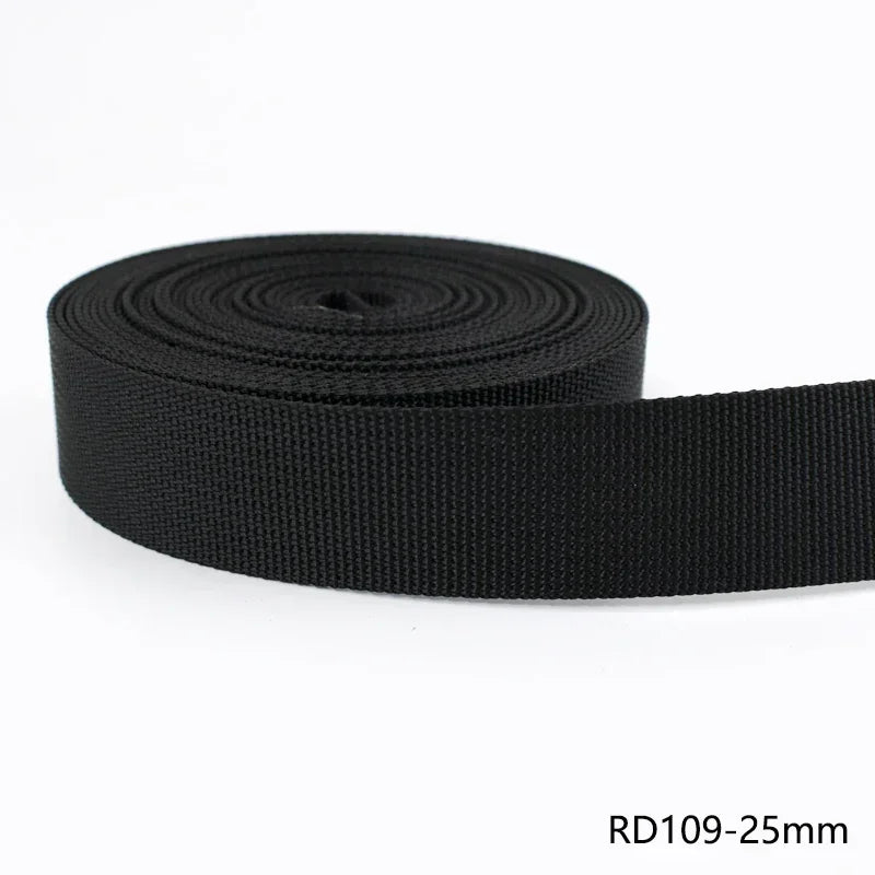 5 Meter Polyester Nylon Gurtband 25-50mm DIY Rucksack Gürtel
