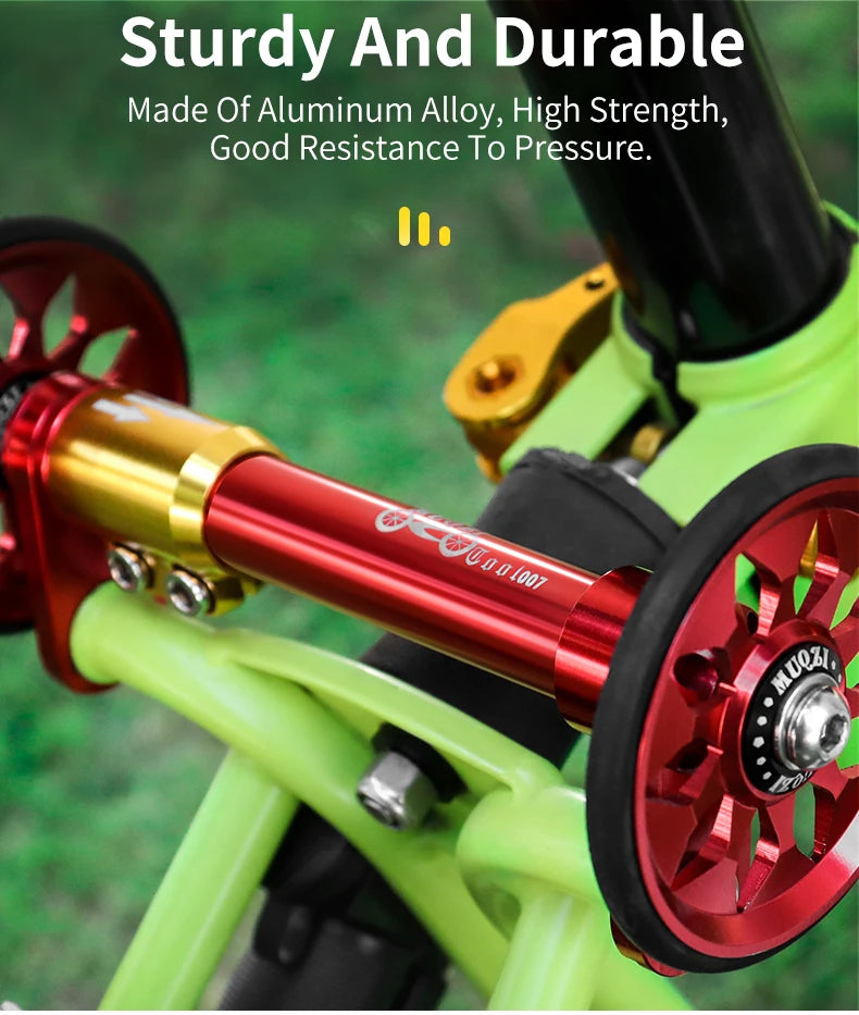 MUQZI Easy Wheels Teleskopverlängerungsstange für Brompton Faltrad-Yabubest - Home & More