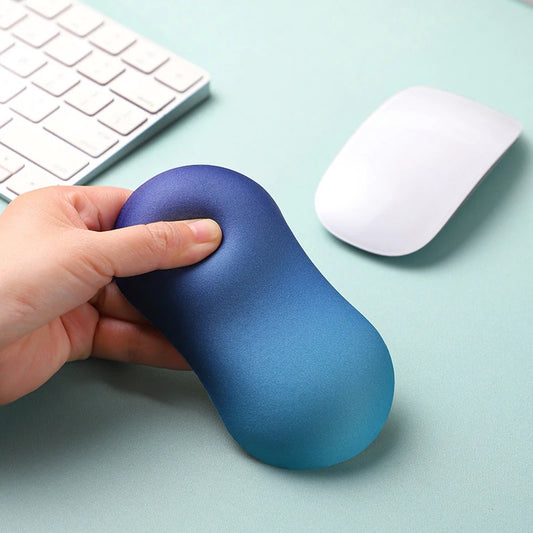Ergonomisches Silikon Mauspad mit Handgelenkstütze für PC - Büro