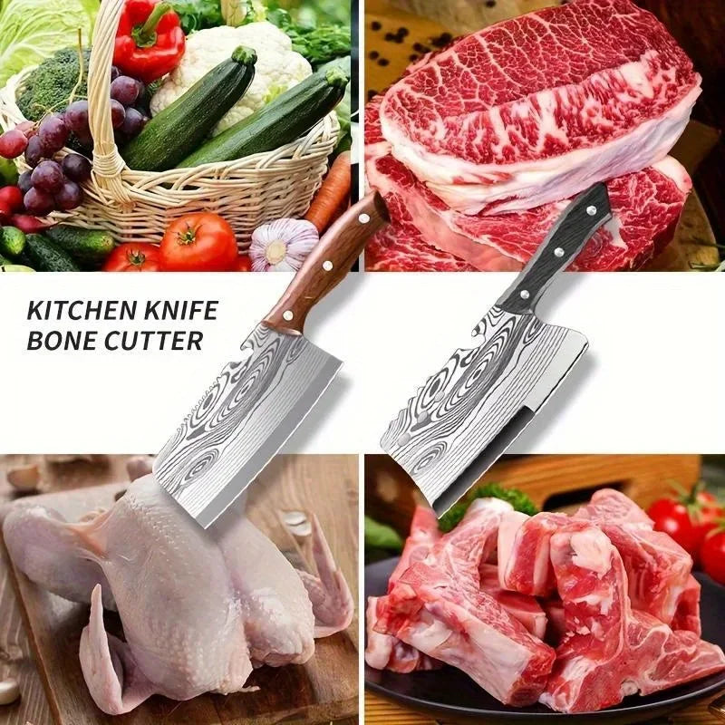 Präzises Edelstahl-Küchenmesser 29cm mit ergonomischem Griff – Komfort - Schärfe