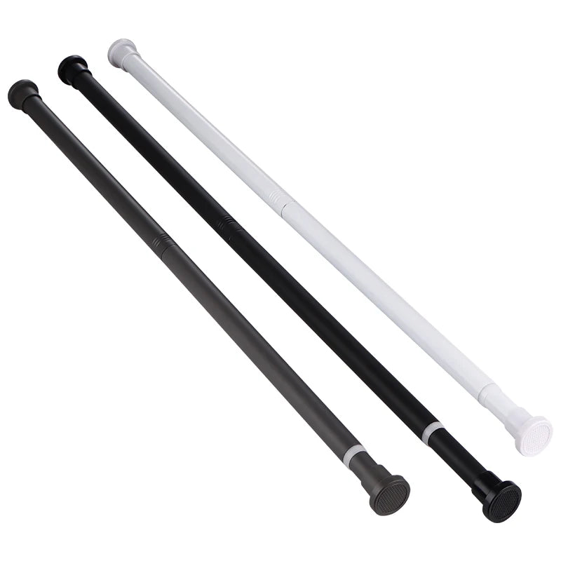 Verstellbare Duschvorhangstange Edelstahl Teleskop 80 bis 240 cm