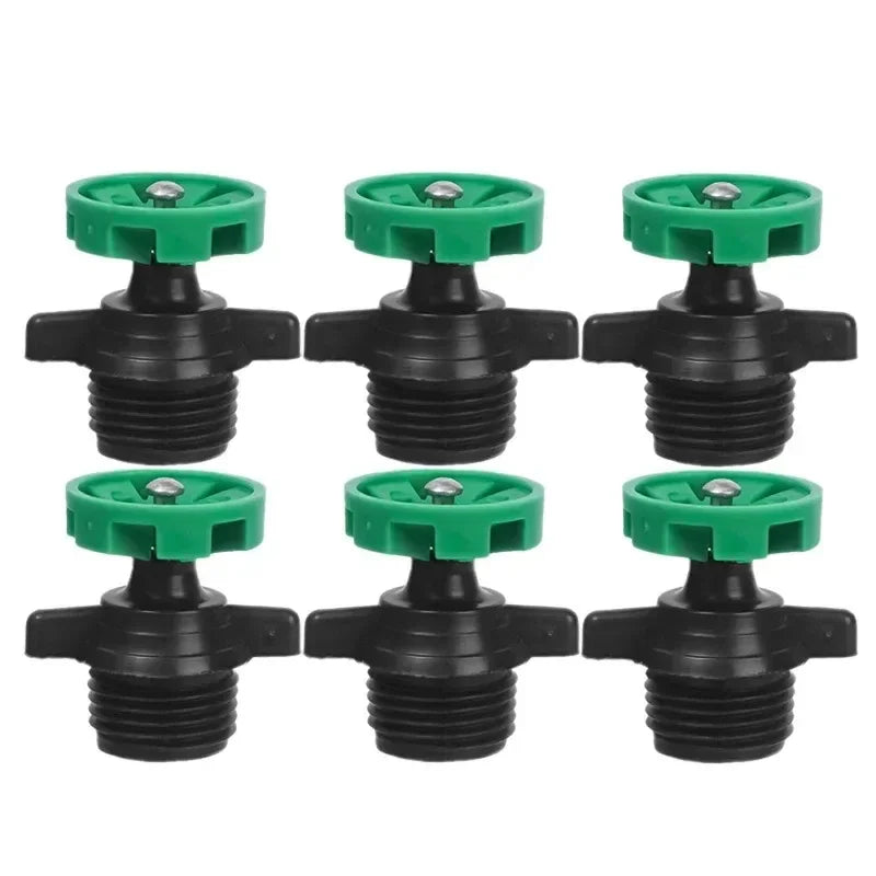 Automatische 360° Rotationsdüse für Gartenbewässerung, Kunststoff, 1-10 Stück
