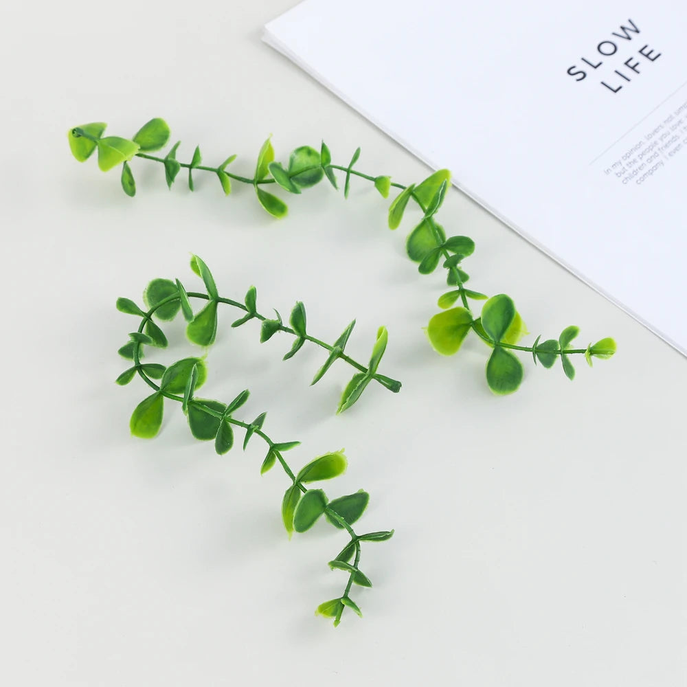 10er Set Künstliche Eukalyptus-Girlande für Hochzeit, Garten - DIY Deko