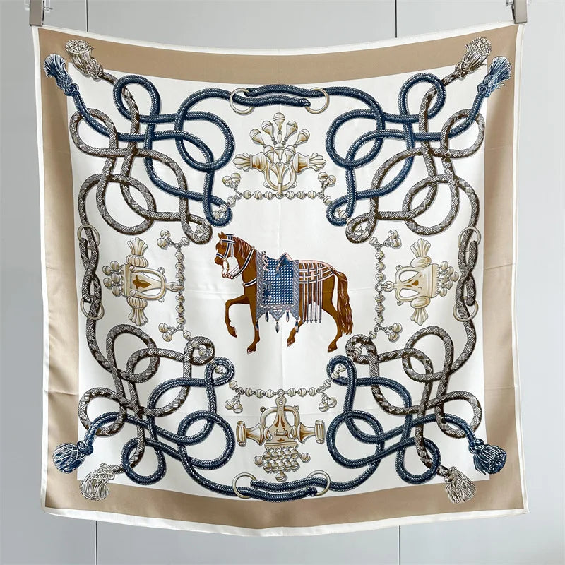 Vielseitiger Seidenschal für Damen aus Tussah-Seide-Yabubest - Home & More