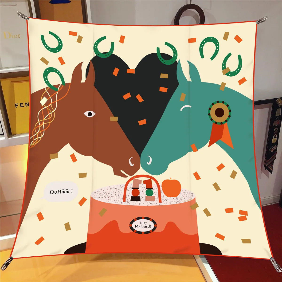 Stylisches bedrucktes Bandana Kopftuch Unisex vielseitig tragbar