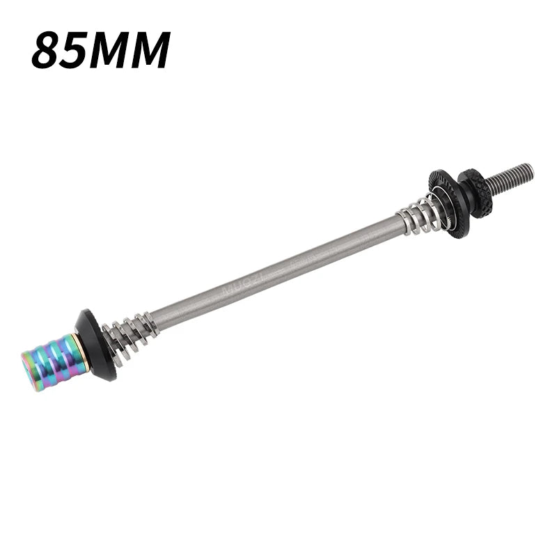 Ultraleichter Fahrrad Schnellspanner Titanlegierung MTB Rennrad Achse 74-135mm