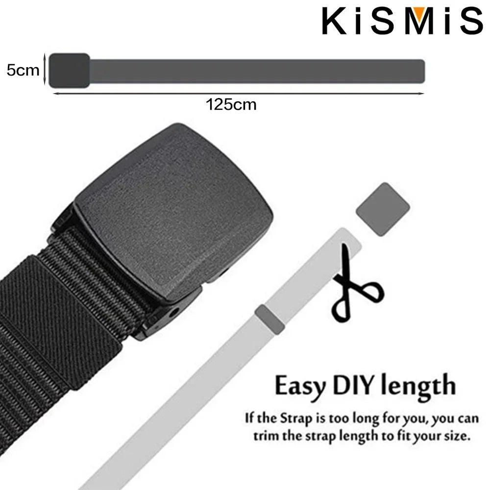 Komfortabler verstellbarer Leinwandgürtel für Outdoor & Arbeit Unisex