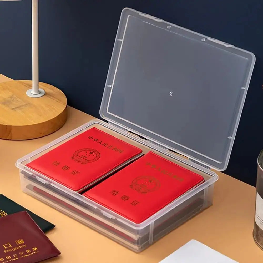 Multifunktionale Kunststoff Aktenbox für Schule & Home Office-Yabubest - Home & More