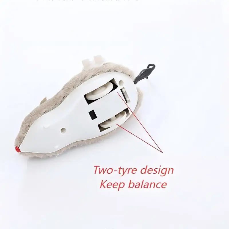 Plüsch Mausspielzeug interaktiv ohne Batterie für Katzen Hunde Kinder