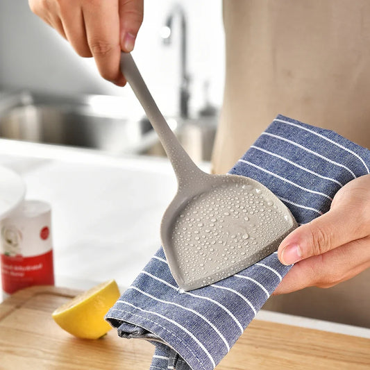 15-teilige Khaki Silikon Küchenutensilien Set zum Kochen und Servieren-Yabubest - Home & More