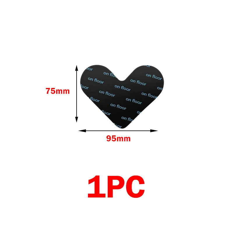 Rutschfeste Teppich Aufkleber Waschbar Anti Curling Patch für Bodenteppiche