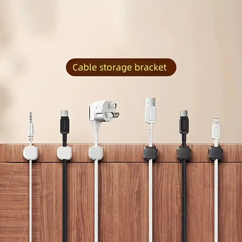 Magnetische Kabel Organizer Clips Halter – Set für Büro - Auto Kabelmanagement