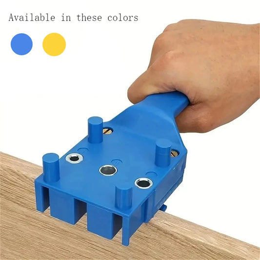 Holzbearbeitungsbohrer Set mit präziser Bohrführung und Klemme