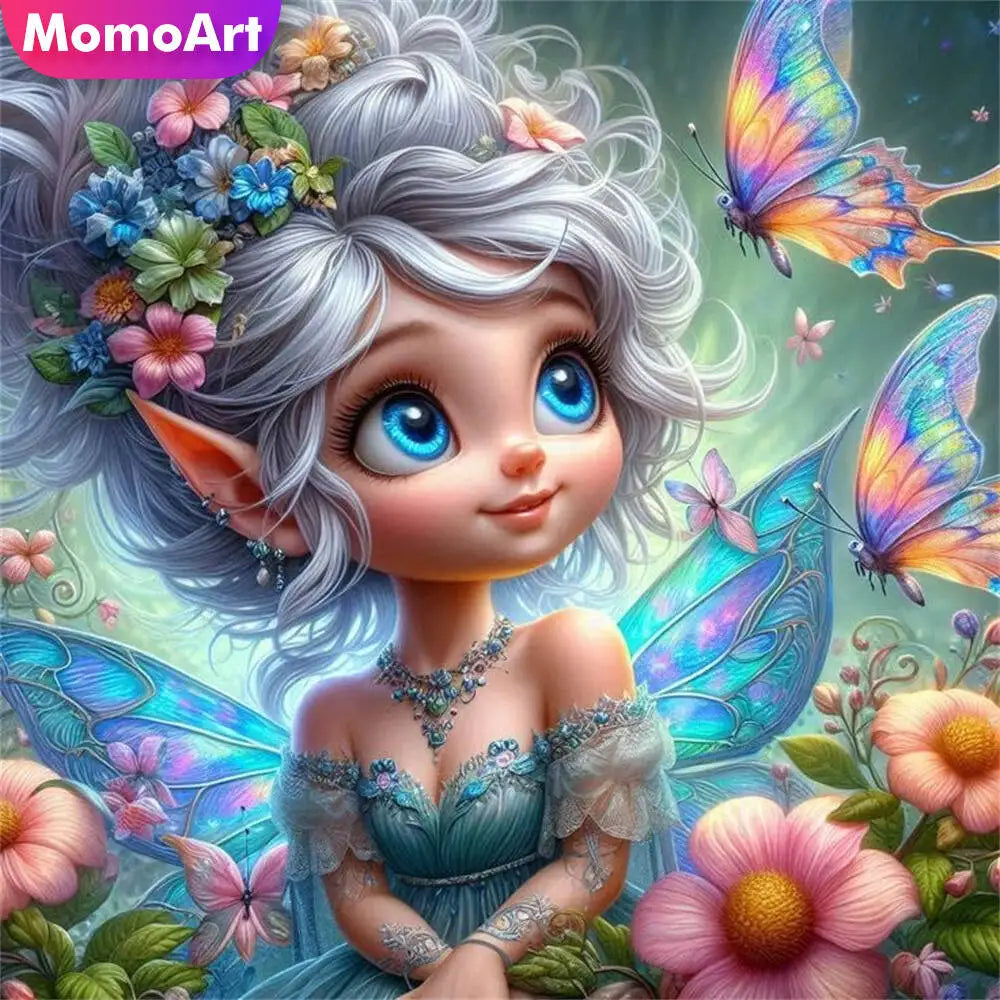 DIY Diamant Mosaik Set Bär Motiv Runde Diamant Malerei zum Selbermachen