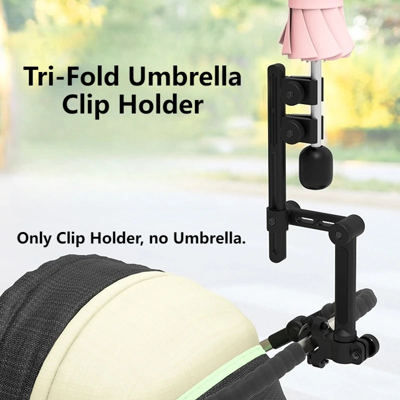 Verstellbarer Regenschirmhalter Kinderwagen UV-Sonnenschutz Regenfest