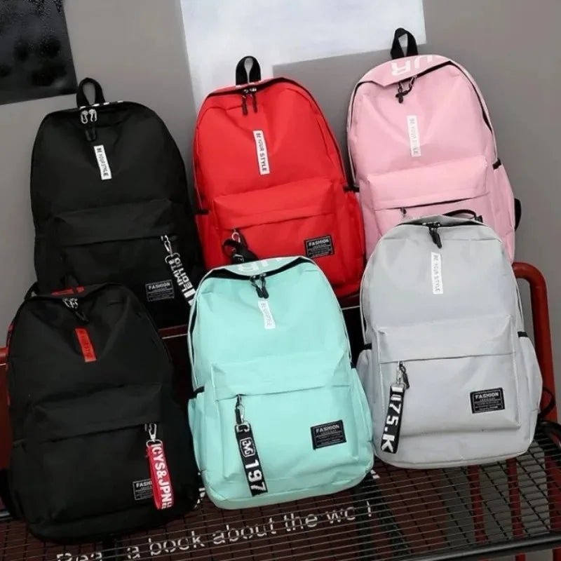 Unisex Großraum-Rucksack 20-35L mit robustem Polyester für Alltag - Schule