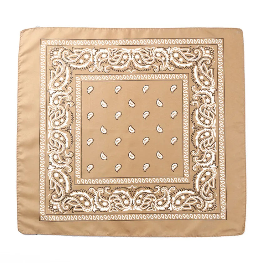 Unisex Hip Hop Bandana Schwarz Multifunktionales Kopftuch und Haarband