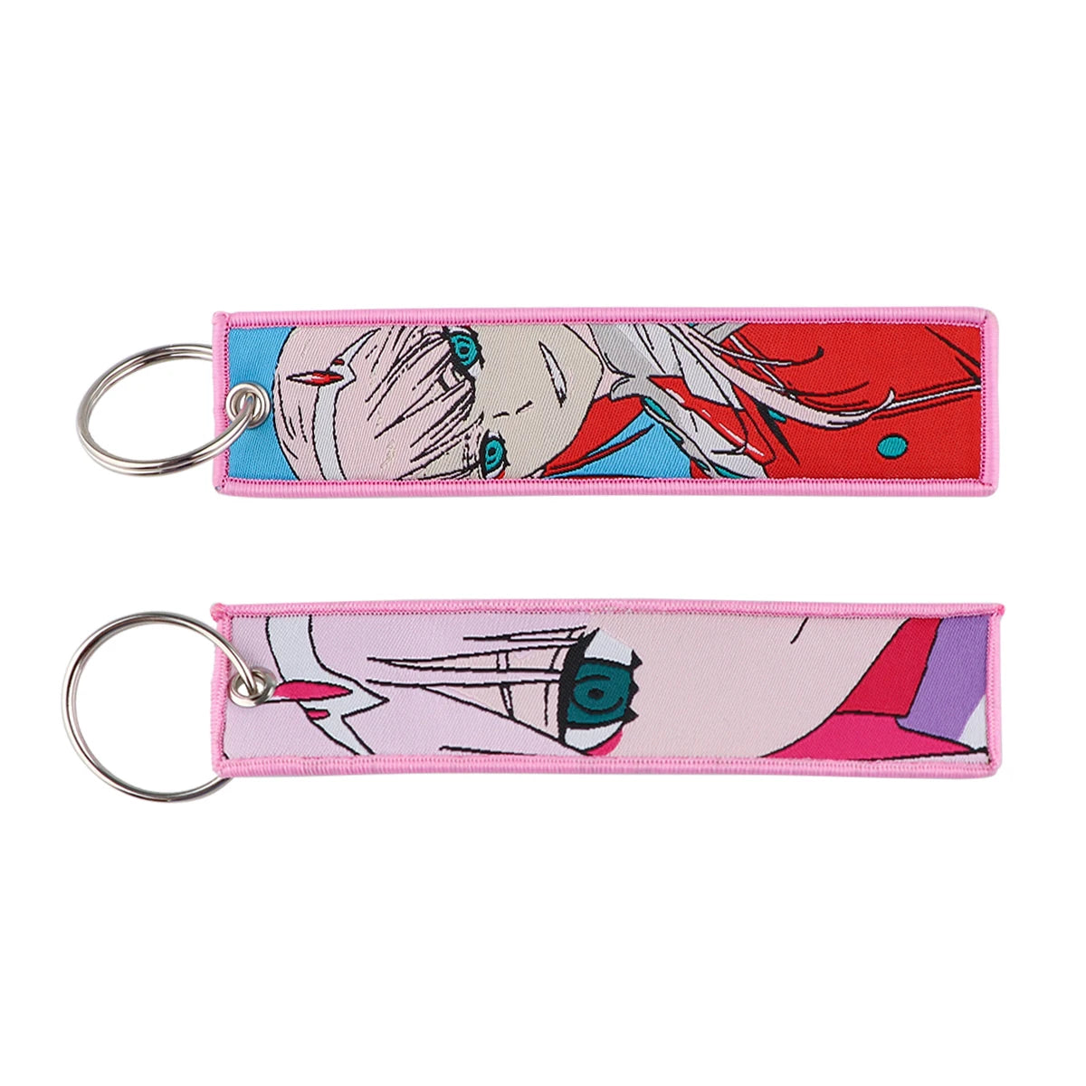 Manga Cartoon Schlüsselanhänger aus Metall für Motorrad und Auto 13cm
