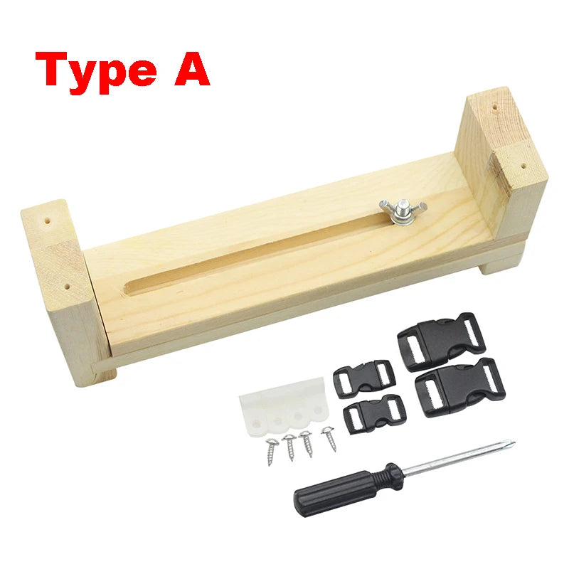 DIY Paracord Jig aus Holz – Verstellbarer Armband Maker für Hobby Bastler