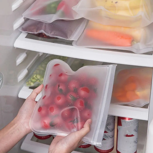 Silikon-Aufbewahrungstaschen wiederverwendbar auslaufsicher 3/5 Stück