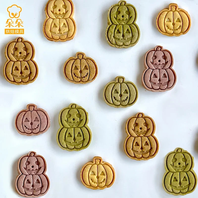 Kürbis Halloween Keks Ausstecher Set für Thema Party Backdeko Formen