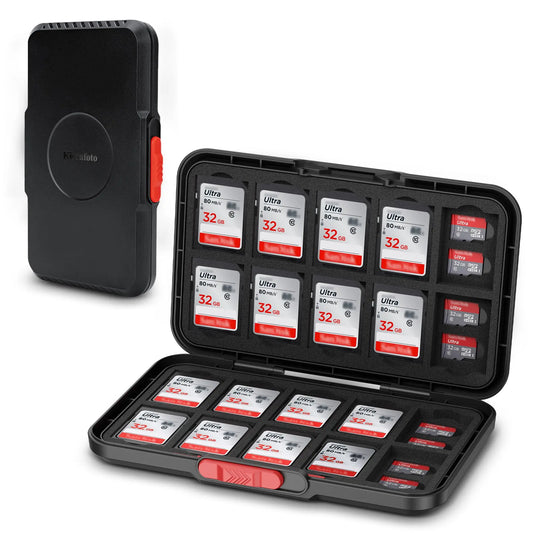 Speicherkartenetui für 20 CFexpress Typ-A und 40 MicroSD Karten Schutz
