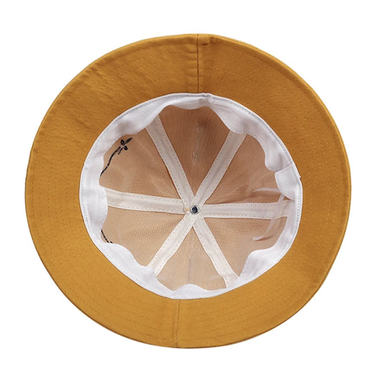 Leichter Baumwoll-Eimerhut mit Frosch-Design – Stylischer Sonnenschutz für Damen