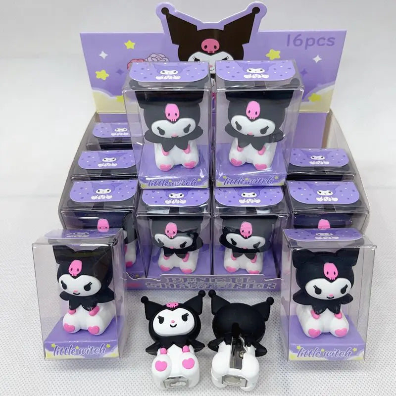Niedlicher Mini Silikon Bleistiftspitzer für Schüler - Kinder - Manueller Spitzer