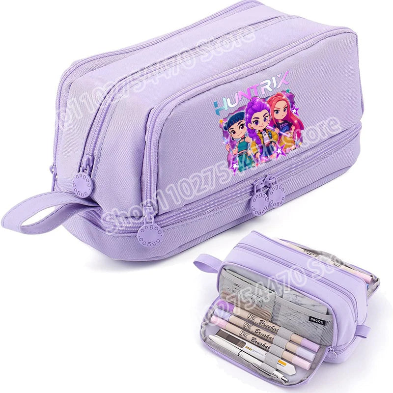 Praktisches Federmäppchen mit kindgerechtem Filmmotiv aus Oxford Stoff