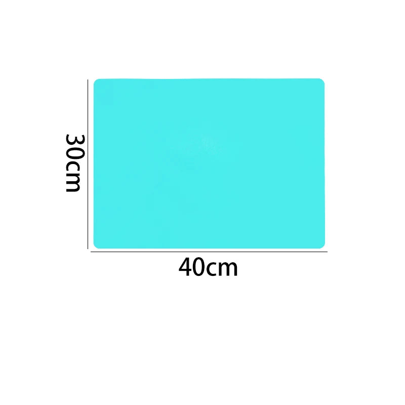 Große Silikonmatten in verschiedenen Farben für Küche Backen und Handwerk