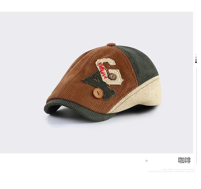 Kinder Winter Baskenmütze Unisex 52-56 cm – Warm und Stilvoll-Yabubest - Home & More