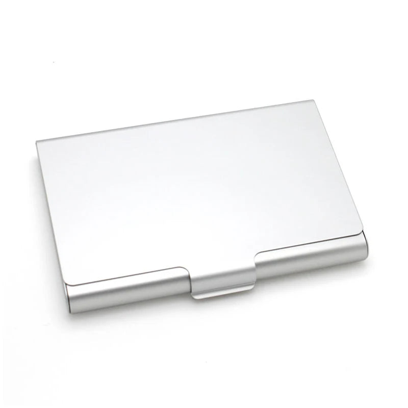 Ultradünner Aluminium Visitenkartenhalter Metall Etui praktisch elegant