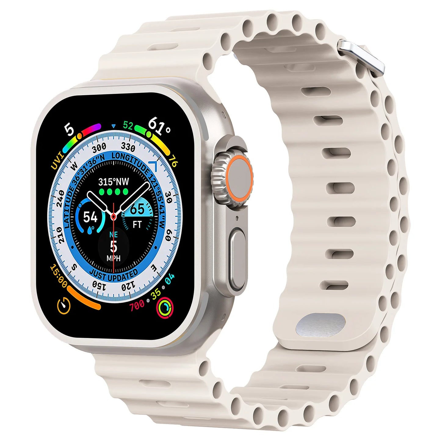Geflochtenes Silikon Uhrenarmband 38-49mm – Flexibel für Viele Modelle