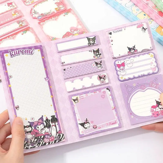 Selbstklebende Kawaii Cartoon Haftnotiz 15x7 cm für Schule - Büro