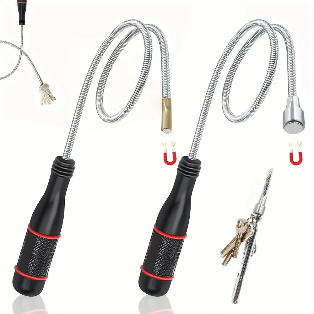 Flexibles Magnetisches Abholwerkzeug mit Starkem Saugrohr - Biegbar für Auto-Rep