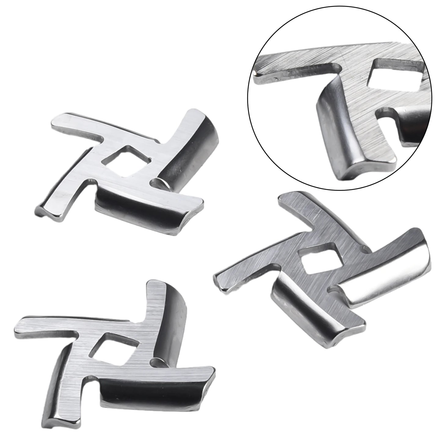 Fleischwolf Messer 1 bis 3 Teile Edelstahl 8mm Bohrung Küche Ersatz