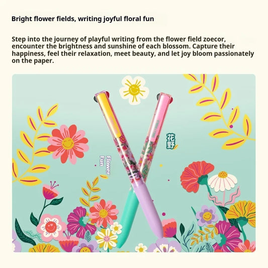 3-in-1 Multi Pen Druckbleistift mit Rot Schwarz Gel-Tinte für Büro Schule