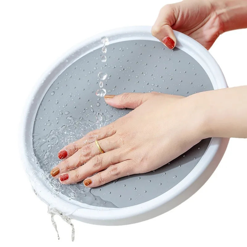 360 Grad Rotierender Gewürz Organizer Drehteller für Küche und Schreibtisch