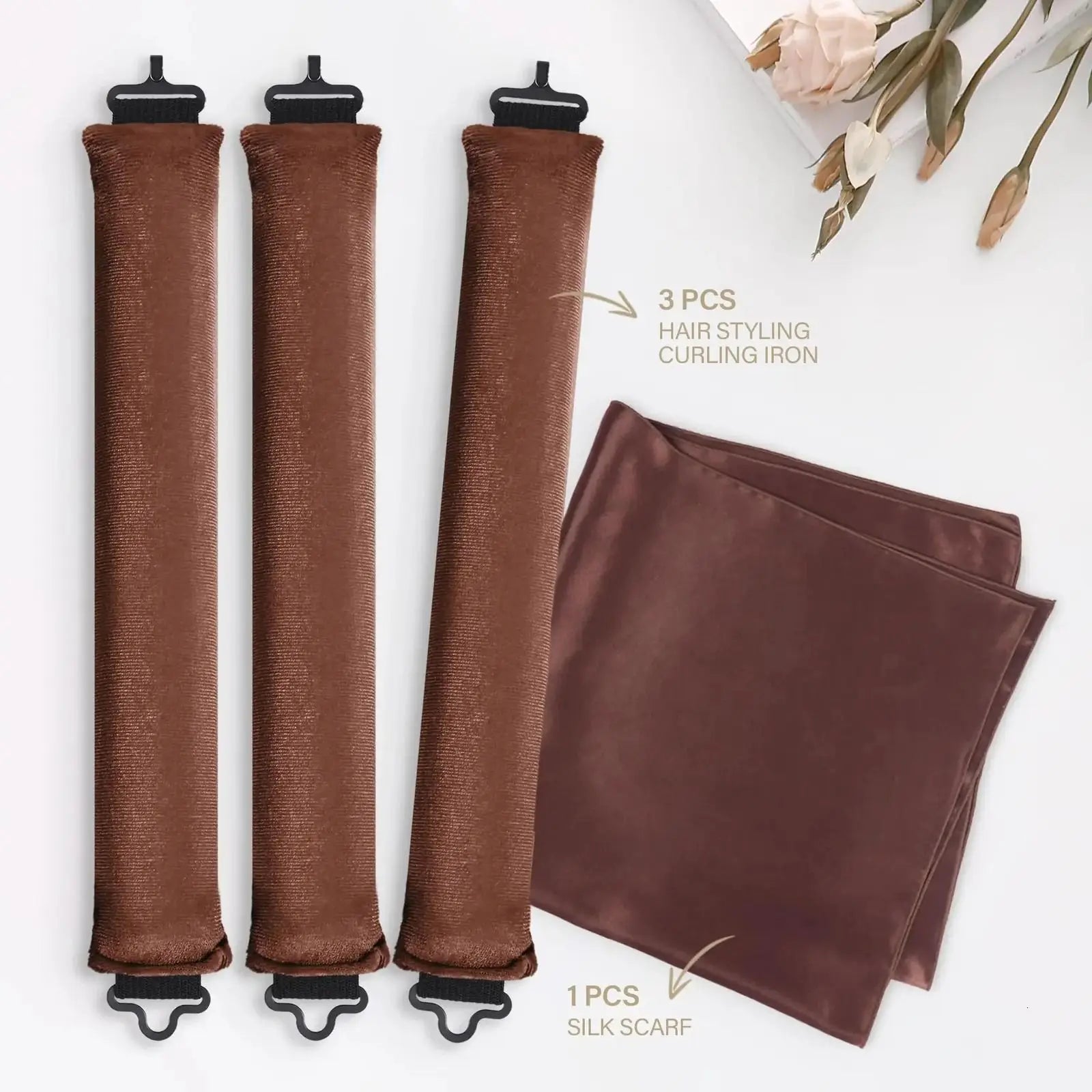 Hitzefreie Schaum Lockenwickler 27 cm für schonendes Styling